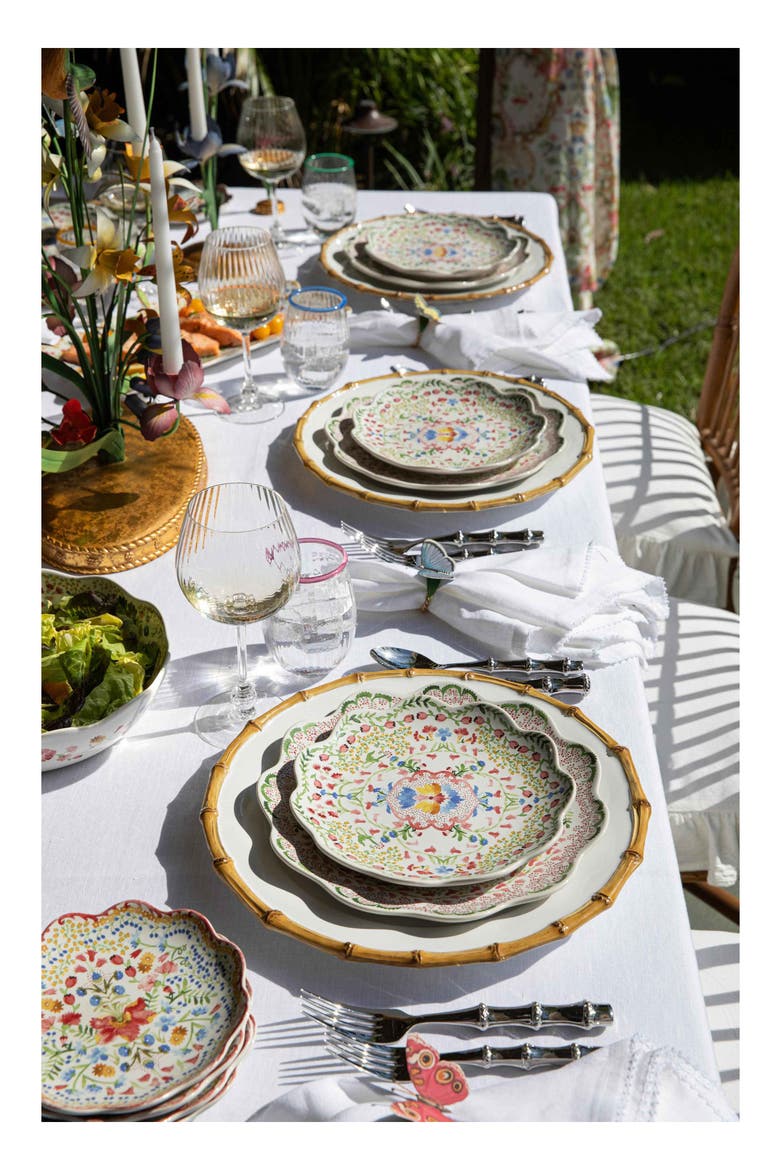 Sofia Dessert/Salad Plate, Alternate, color, MULTI PINK