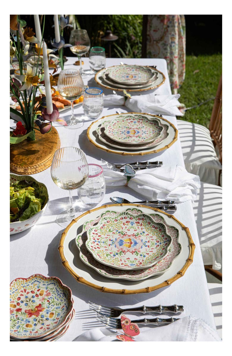 Juliska Sofia Dessert/Salad Plate, Alternate, color, Multi Pink