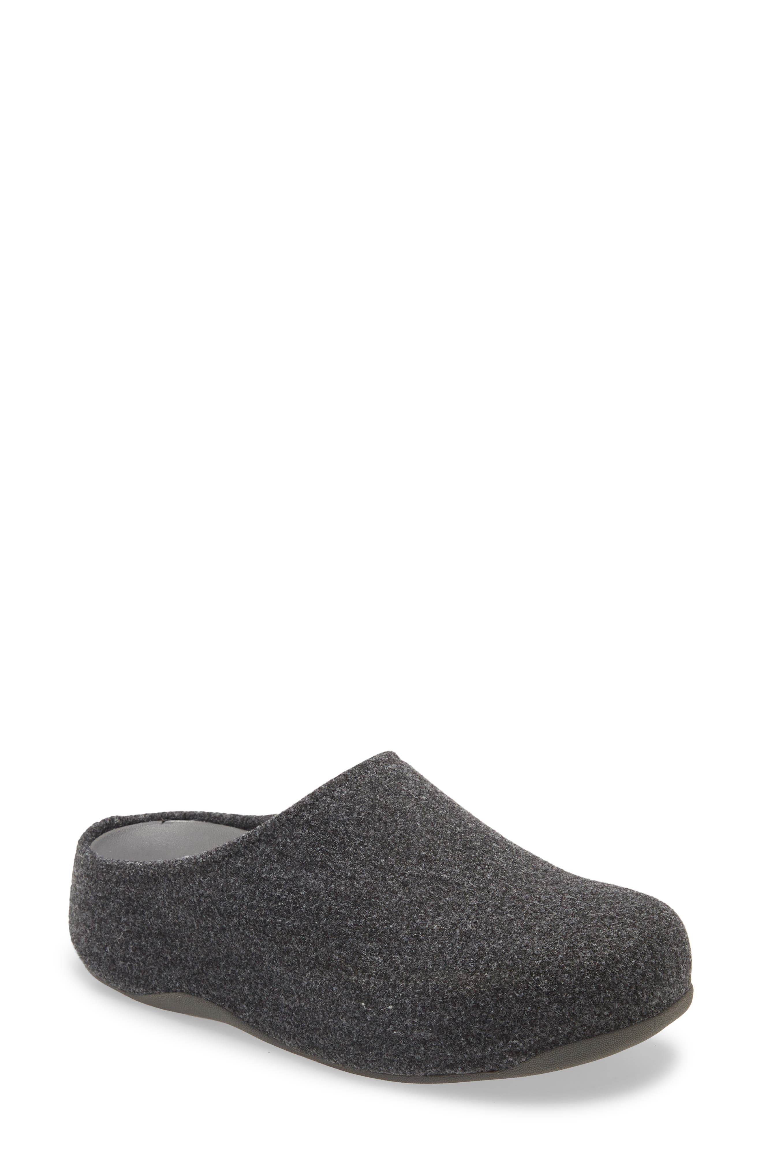 Shuv Felt Clog, Main, color, PEWTER GREY
