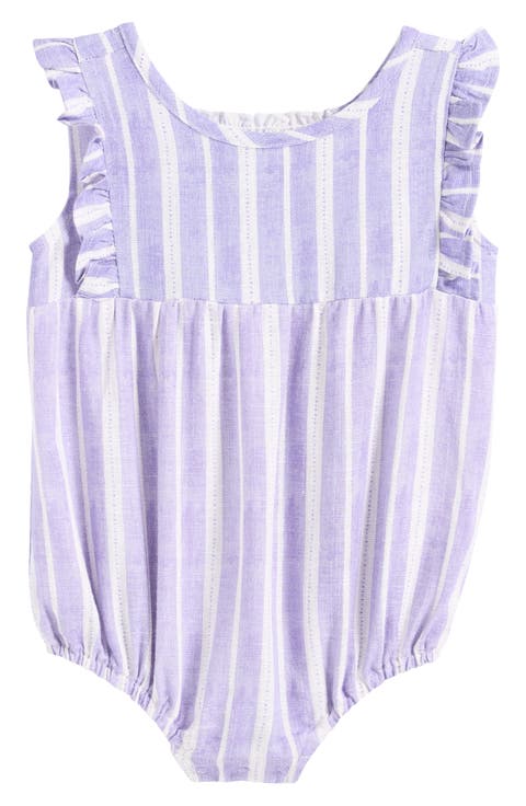 Purple Stripe Bodysuit (Baby)