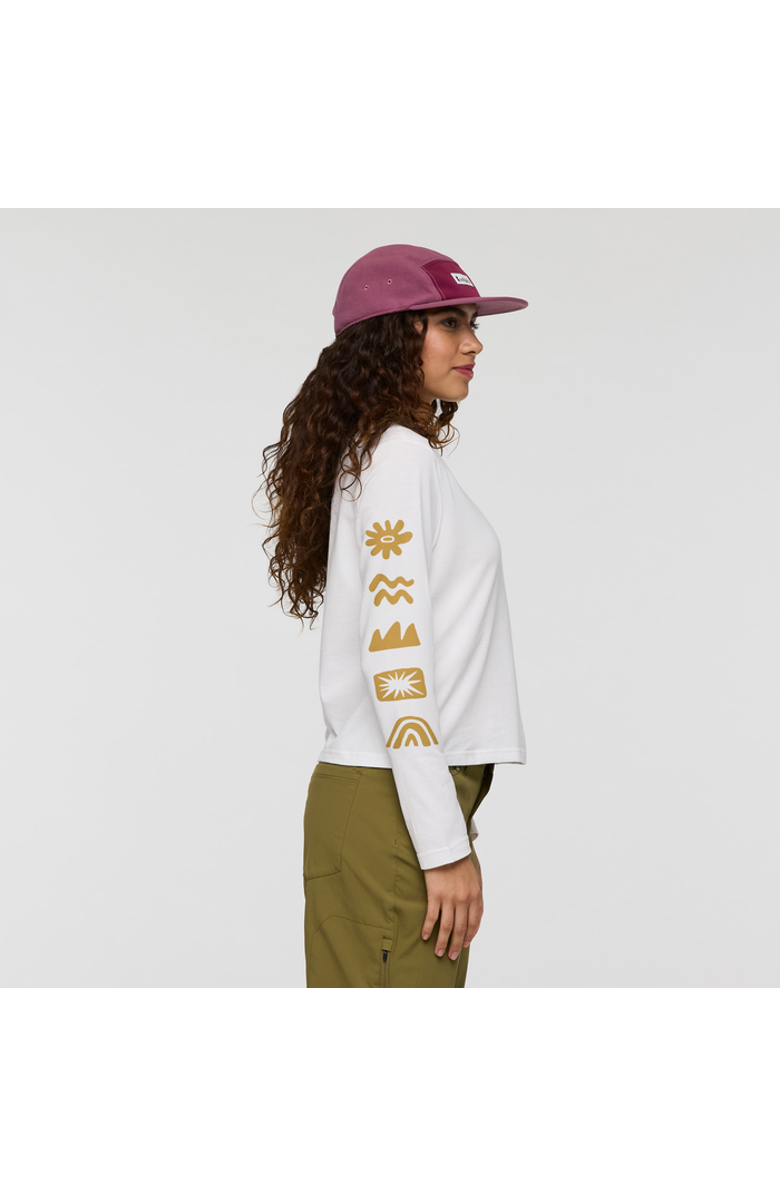 Cotopaxi Sky To Sea Long-Sleeve T-Shirt - Women's, Alternate, color, White