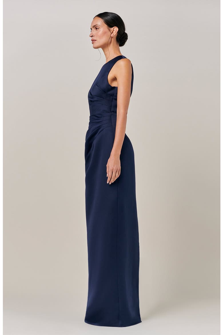 Estrella Gown, Alternate, color, Navy Blue