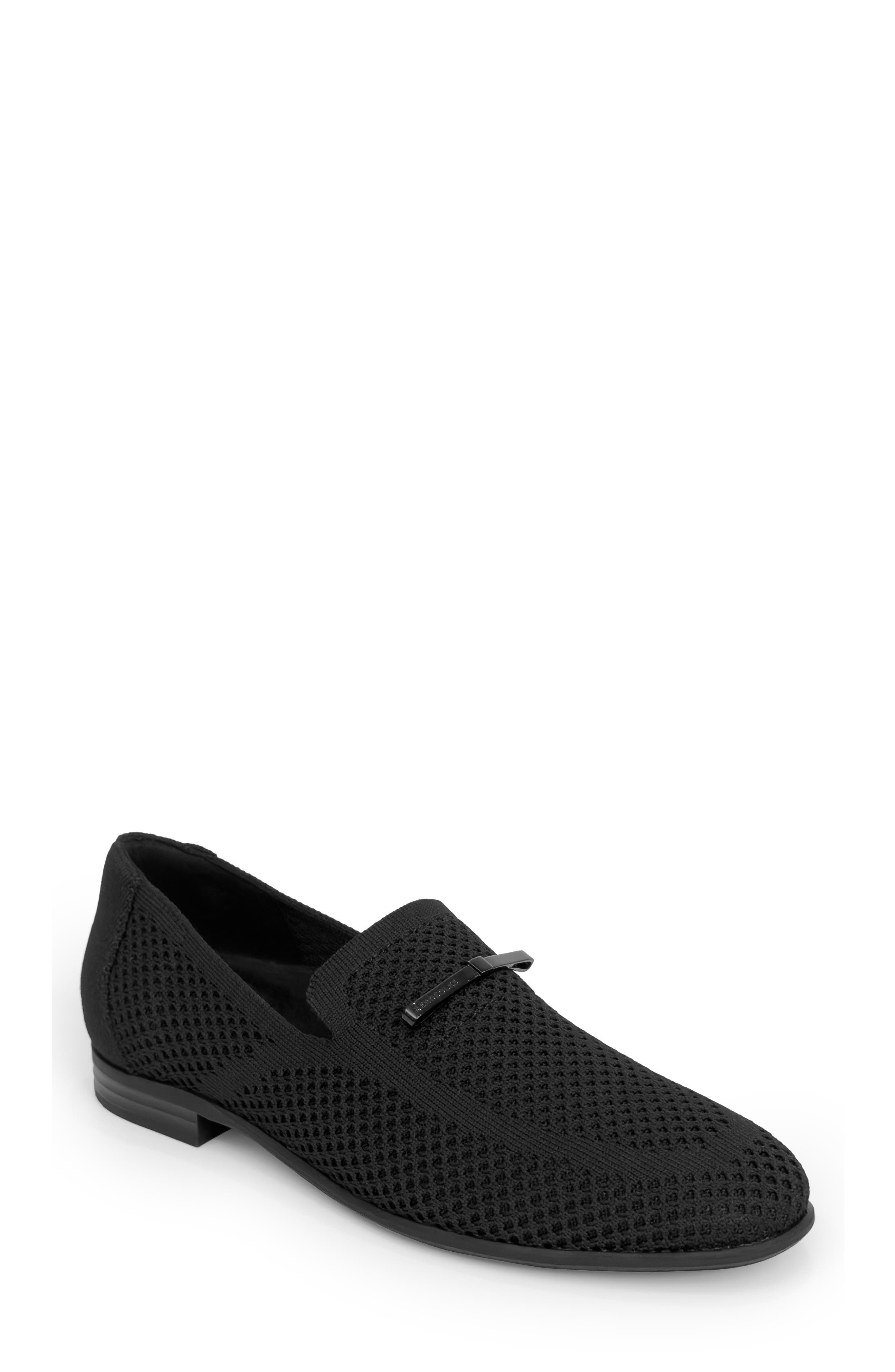 Aerosoles Westly Knit Loafer, Main, color, Black