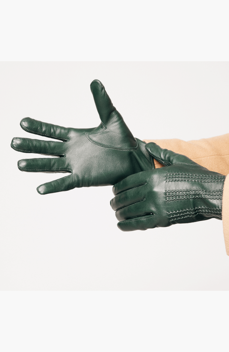 Seymoure Leather Traveler Gloves, Alternate, color, Agave