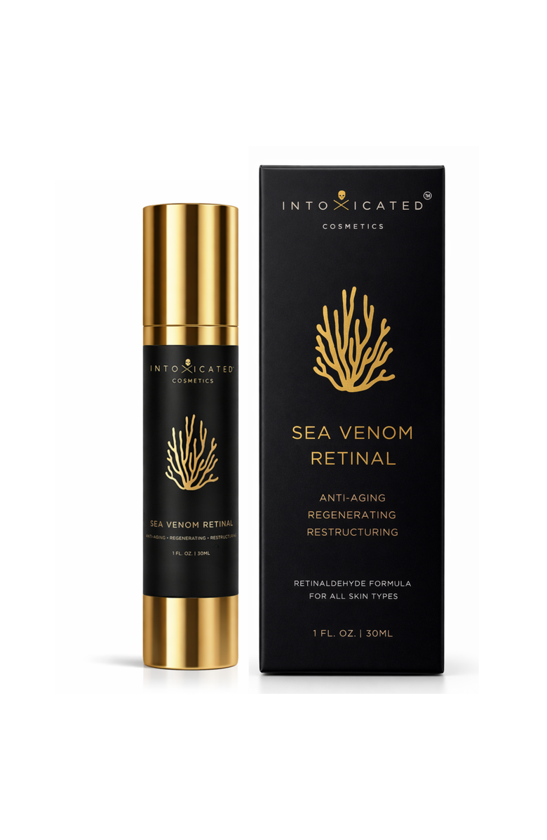 Intoxicated Cosmetics Sea Venom Retinal | 1fl.oz/30ml | Anti-Aging Time Released Retinaldehyde | Regenerating Sensamone P5 | Restructuring, Alternate, color, NO COLOR