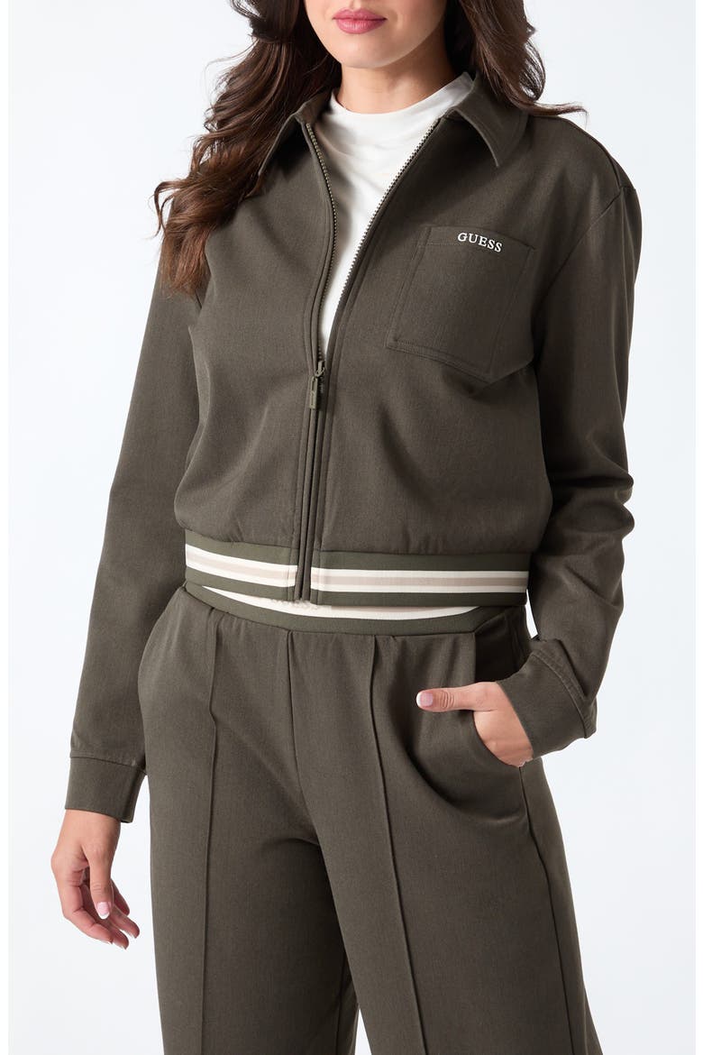 Goliarda Full Zip Jacket, Main, color, MEDIUM BROWN