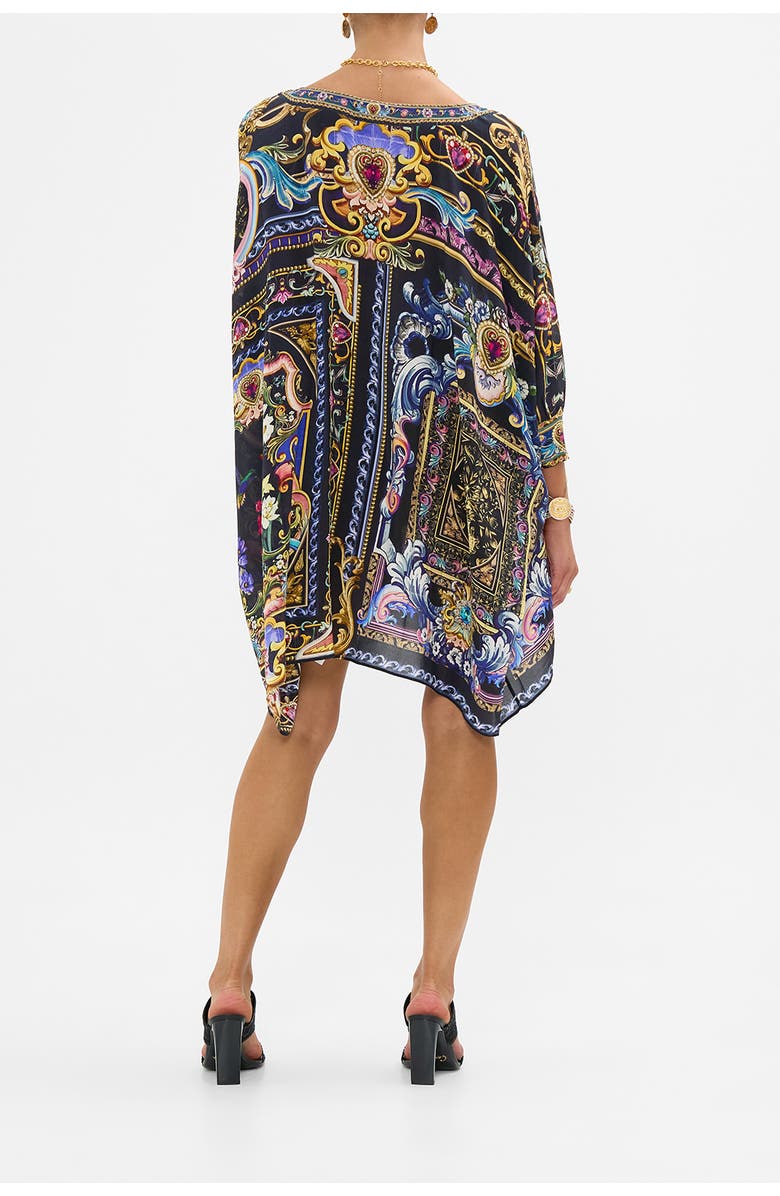 Camilla Short Kaftan With Cuff Basked In Baroque, Alternate, color,
