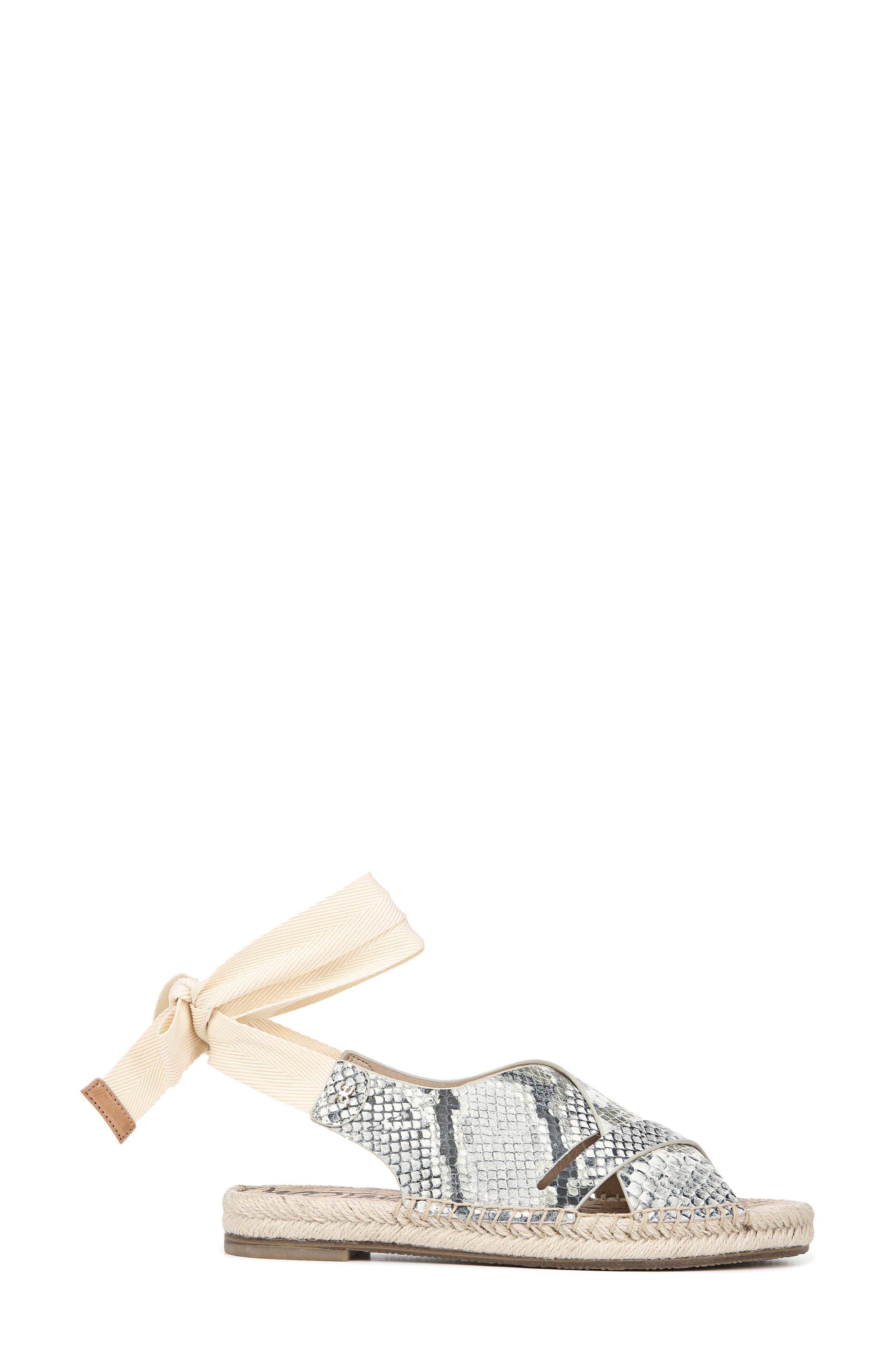 Sam Edelman Alisha Tie Slingback Espadrille Sandal, Alternate, color, 