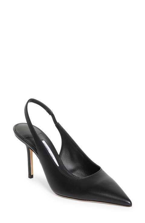 Love Pointed Toe Slingback Pump (Women)