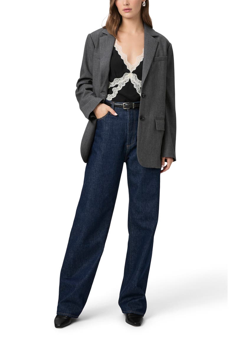 Sawyer High Waist Straight Leg Jeans, Alternate, color, MADELLA