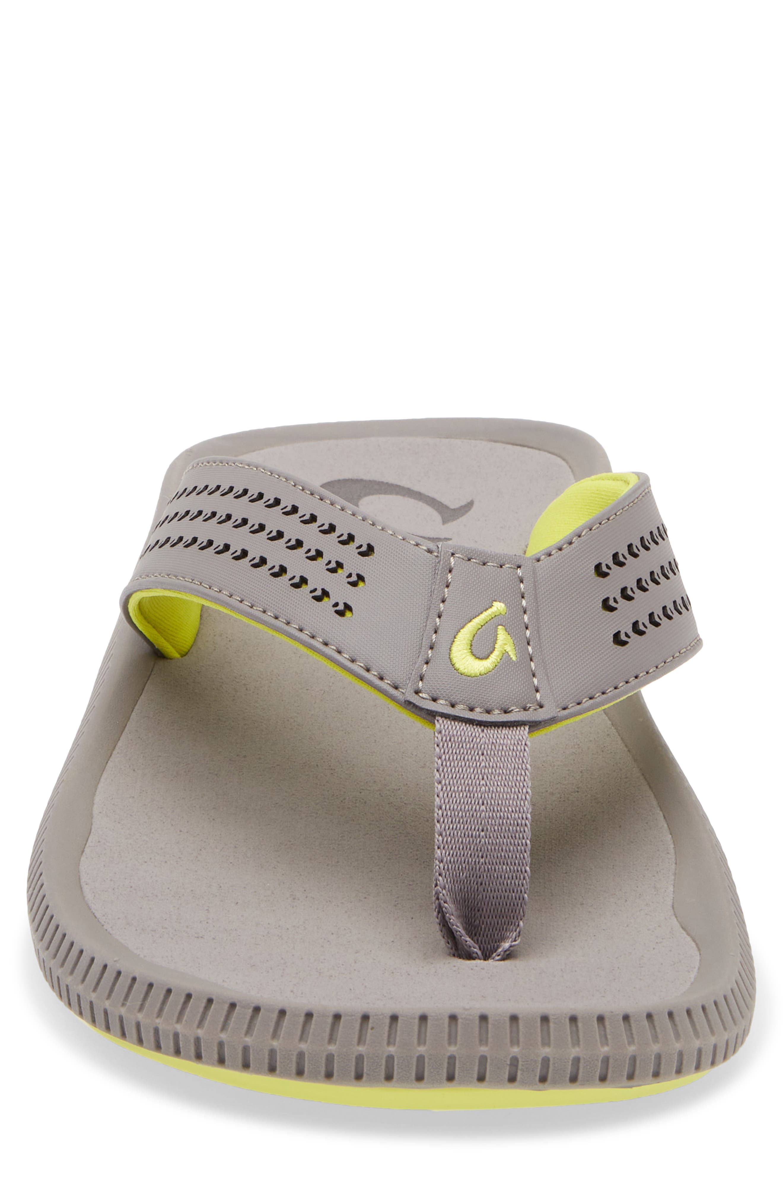Ulele Flip Flop, Alternate, color, GRAPHITE / GRAPHITE