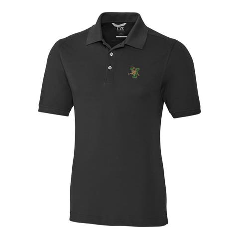 Men's Cutter & Buck Black Vermont Catamonts Collegiate Big & Tall Advantage DryTec Polo