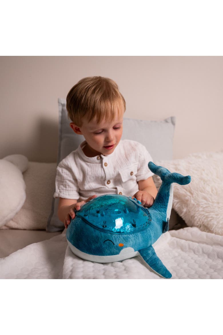 Tranquil Whale Eco - Nightlight Projector toy & Soothing Sound Machine for Better Sleep, Alternate, color, Blue