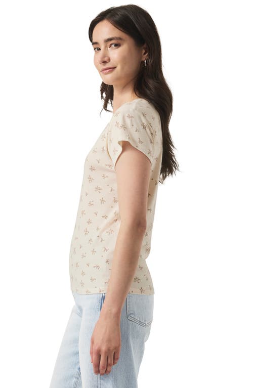 Splendid Faye Crewneck Printed Tee