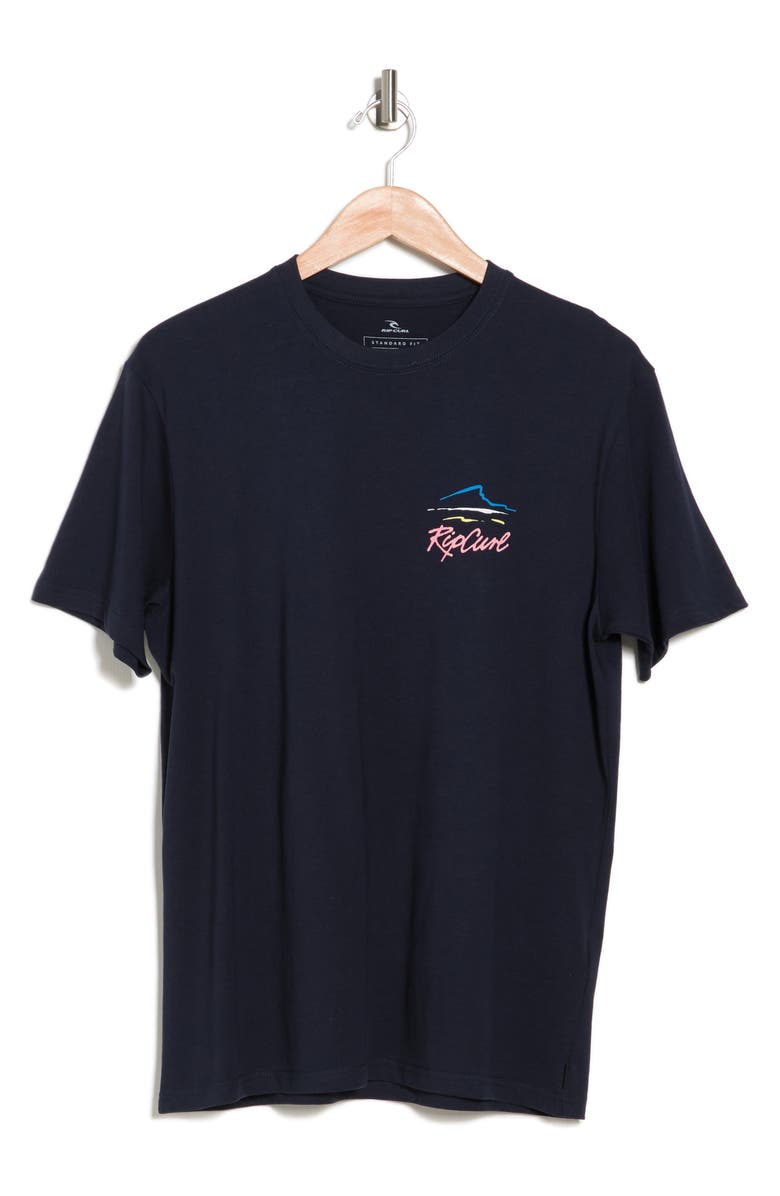 Rip Curl Palm Islands Organic Cotton Graphic Tee, Alternate, color,
