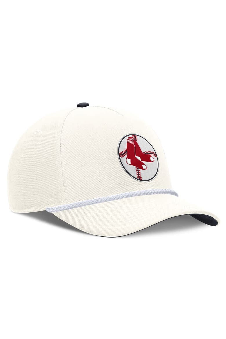Men's Nike Cream Boston Red Sox Cooperstown Rise Adjustable Hat, Alternate, color, Cream