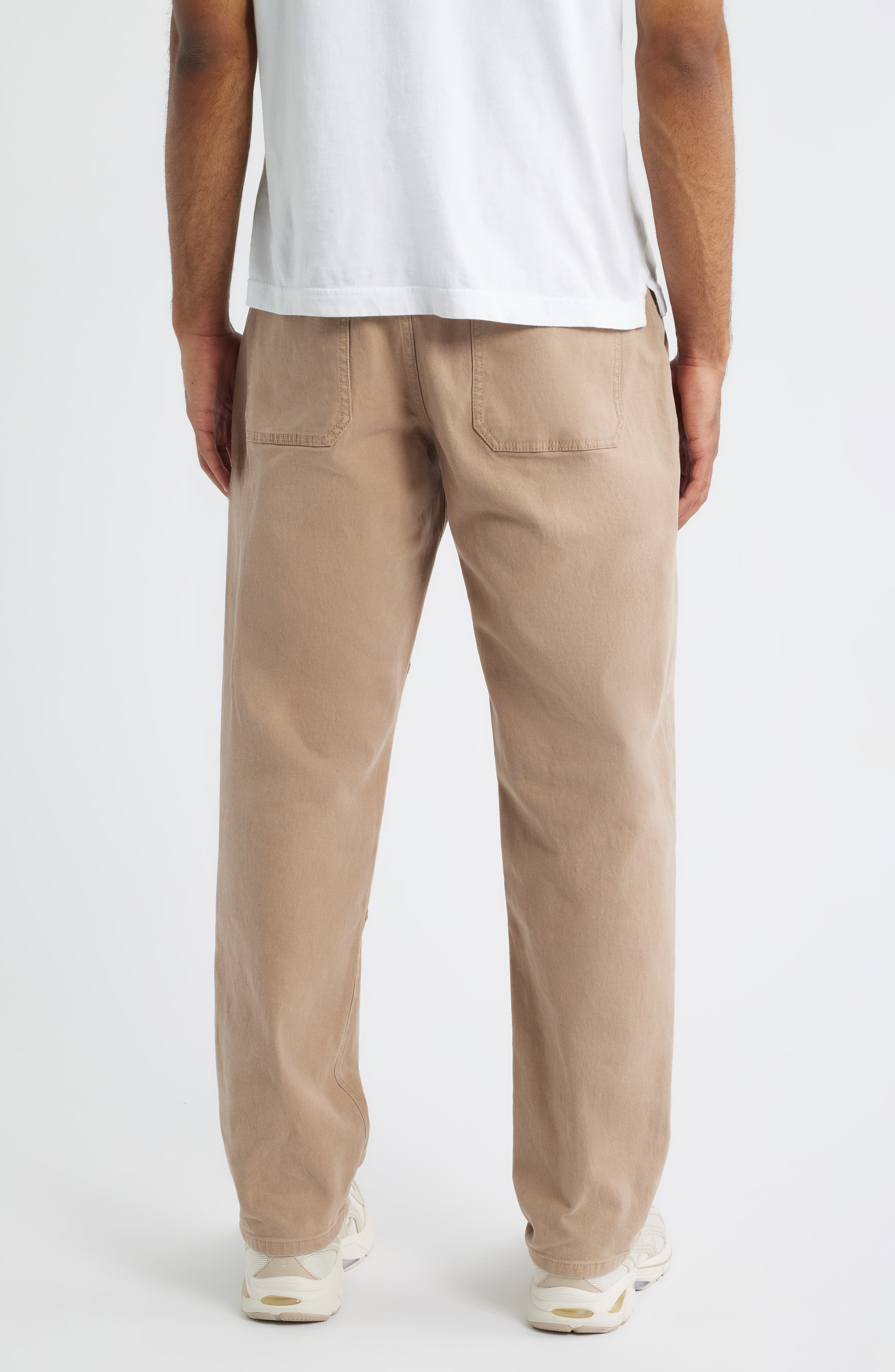 Relaxed Fit Stretch Canvas Workwear Pants - image 2