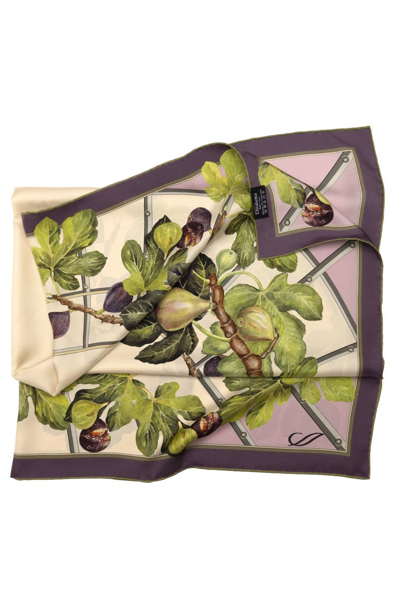 Elizabetta Tessa - Silk Foulard for Women, Alternate, color, Cream