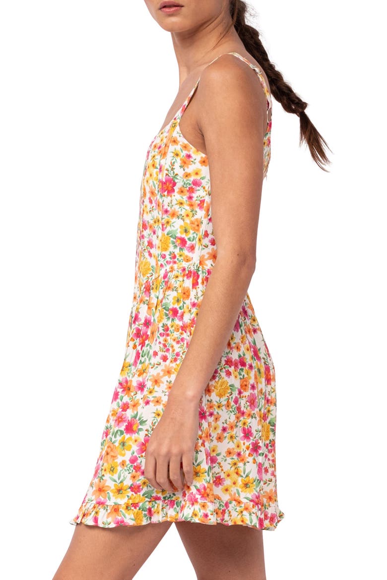 Blooming Minidress, Alternate, color, PINK