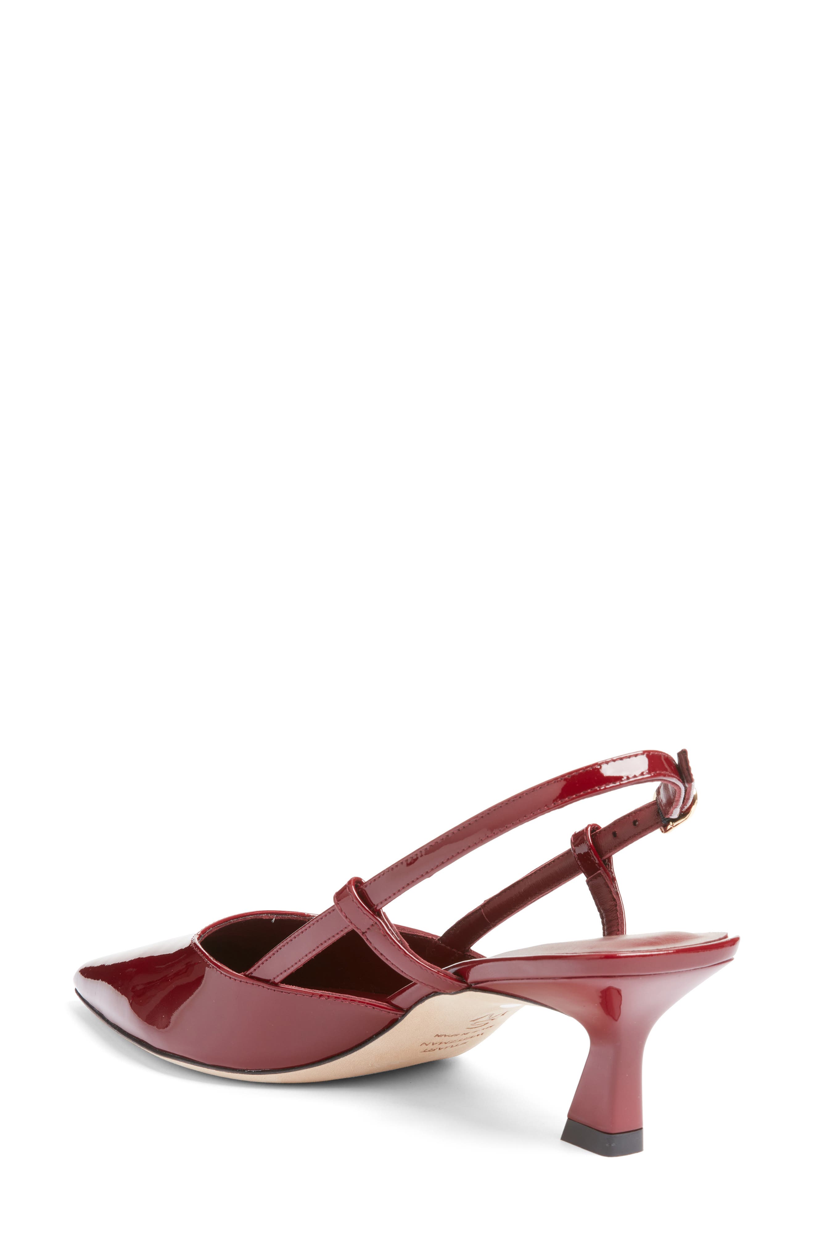 Vinnie 50 Slingback Pump, Alternate, color, ROSEWOOD