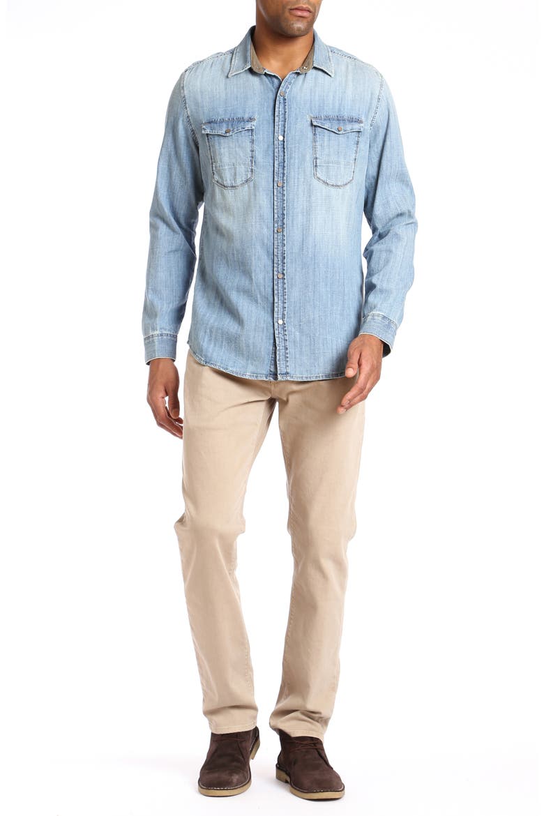 Rio Denim Shirt, Alternate, color, LIGHT CAMO VINTAGE