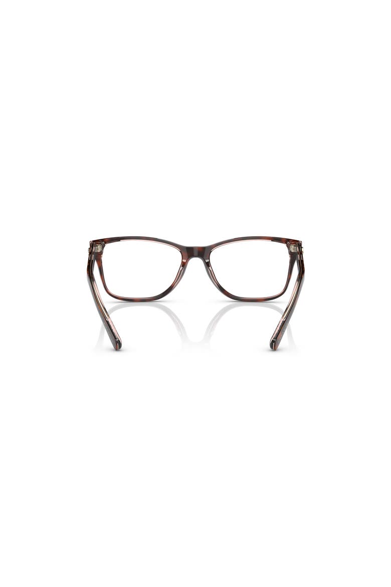 52mm Rectangular Optical Glasses, Alternate, color, TORTOISE