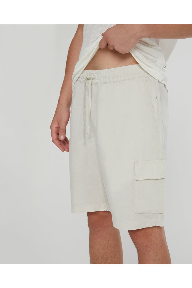 Air Linen Pull-On Cargo, Alternate, color, STONE