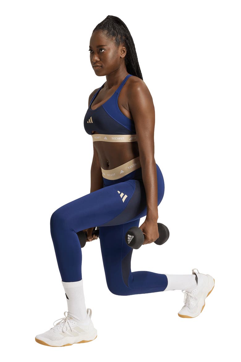 Techfit Colorblock 7\/8 Leggings, Alternate, color, DARK BLUE/ LEGEND INK
