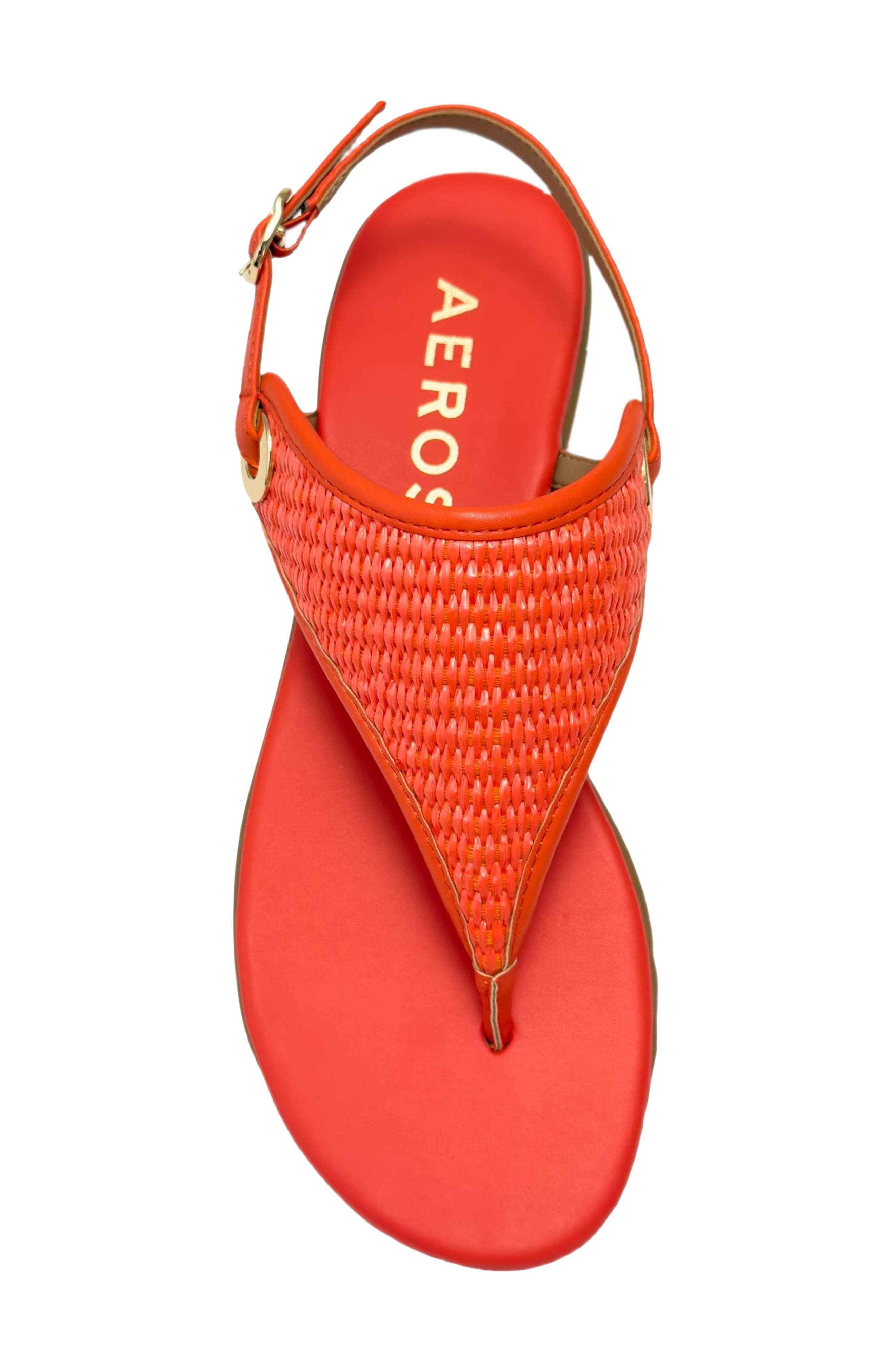 Aerosoles Conclusion Slingback Sandal, Alternate, color, Orange/ Spritz