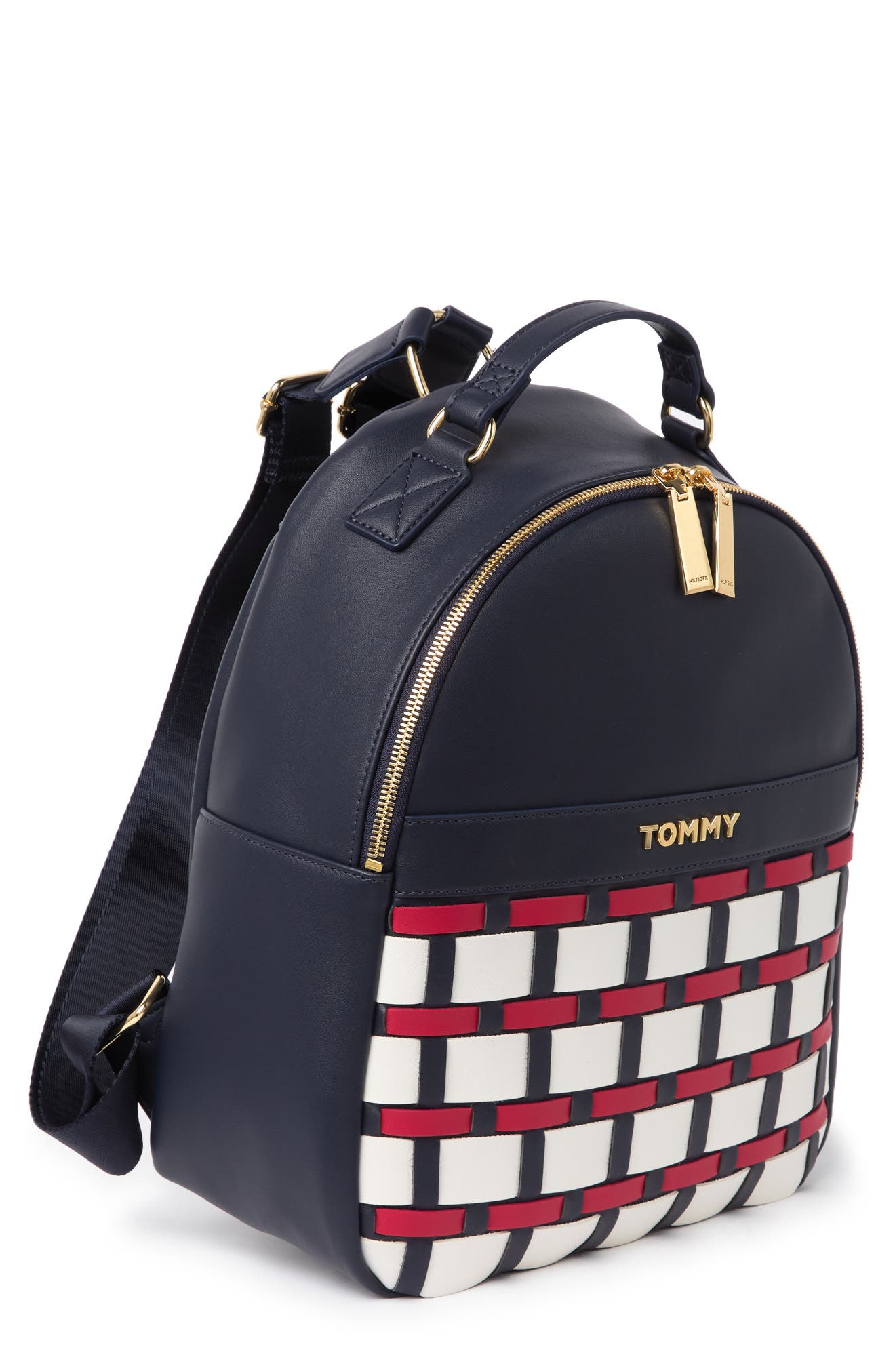 Tommy Hilfiger Victoria Woven Backpack, Alternate, color, 