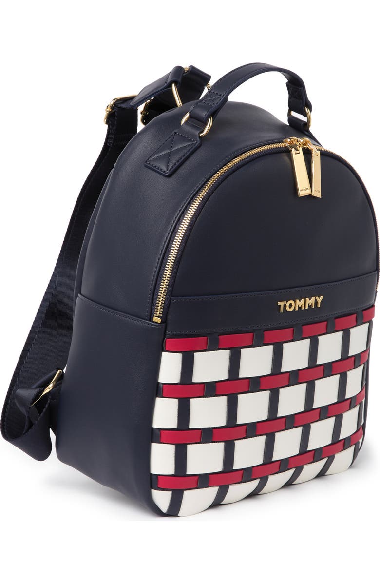 Tommy Hilfiger Victoria Woven Backpack, Alternate, color,