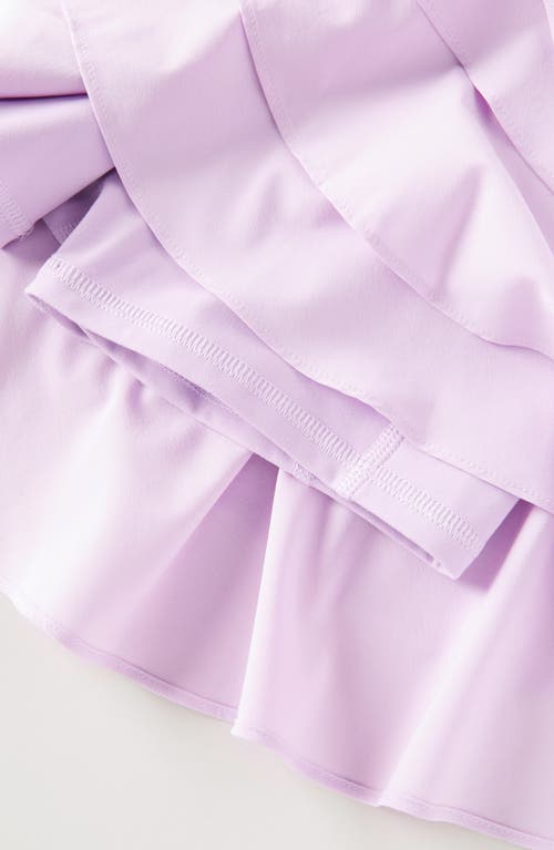 Zella Girl Kids' Tiered Skort In Purple