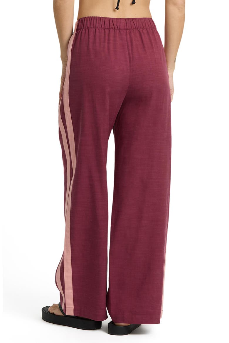 Holidazed Track Pants, Alternate, color, POMEGRANATE