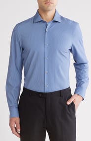 Perry Ellis Performance Tech Slim Fit Dress Shirt