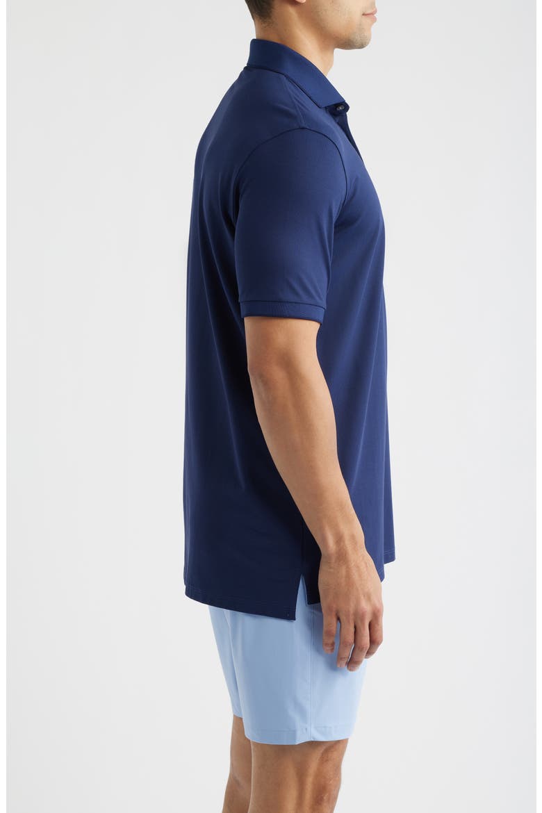 Crowley Icon Piqué Performance Golf Polo, Alternate, color, MALTESE BLUE