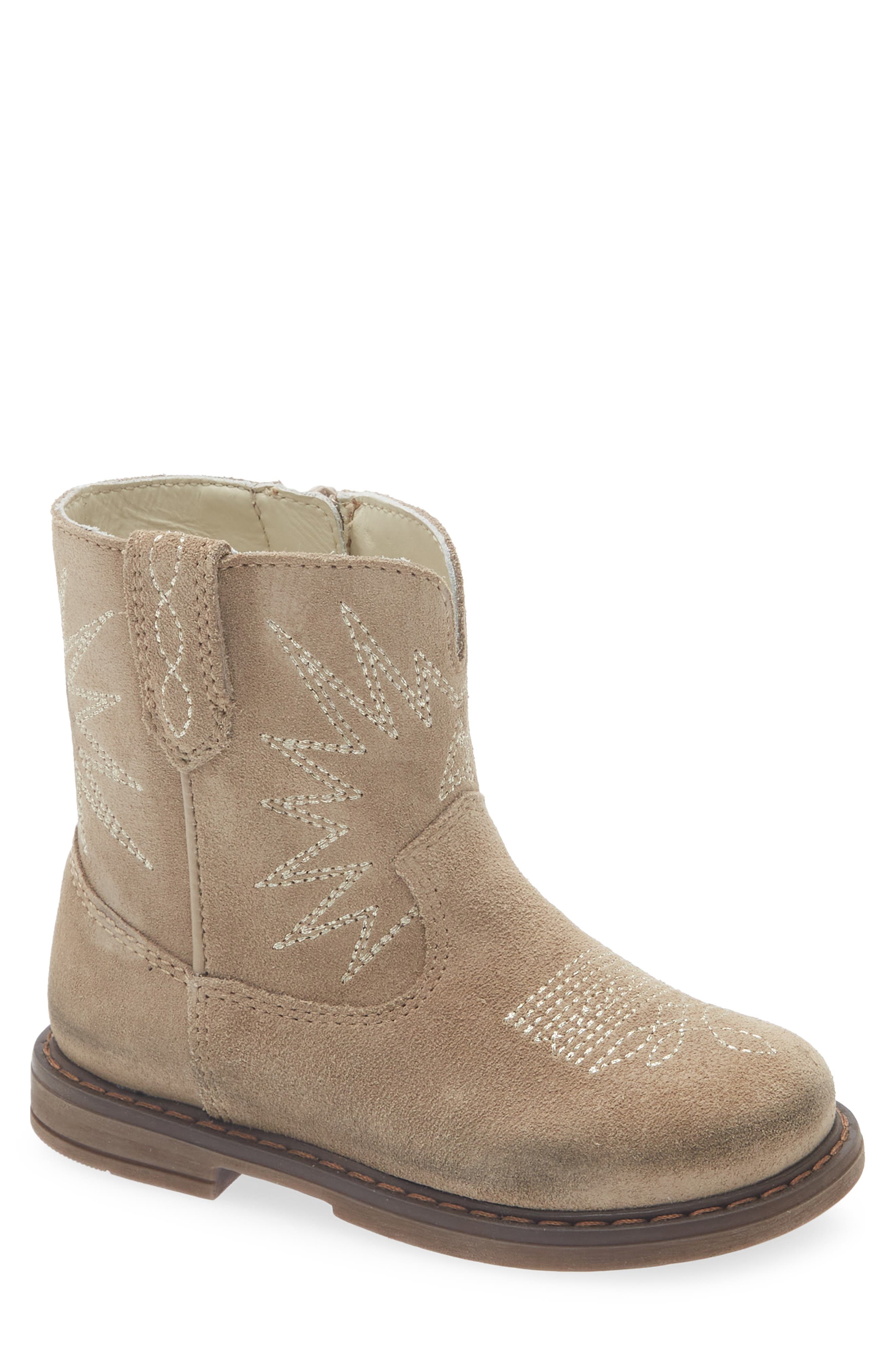 Golden Goose Kids' Wish Star Short Western Boot, Main, color, Dove Grey