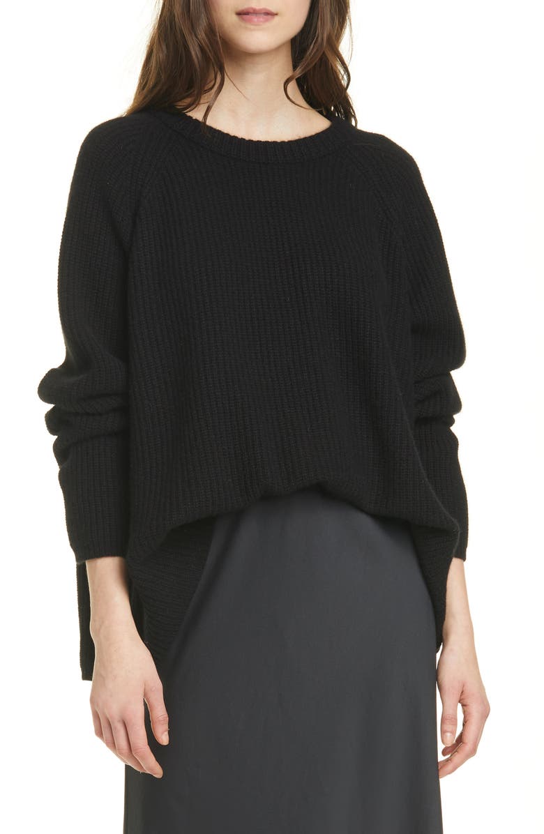 Jenni Kayne Cashmere Fisherman Sweater, Main, color, 