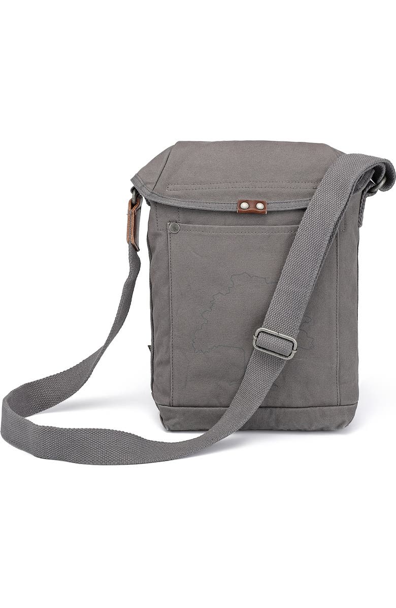 THE SAME DIRECTION Forest Flap Canvas Crossbody Bag, Alternate, color,