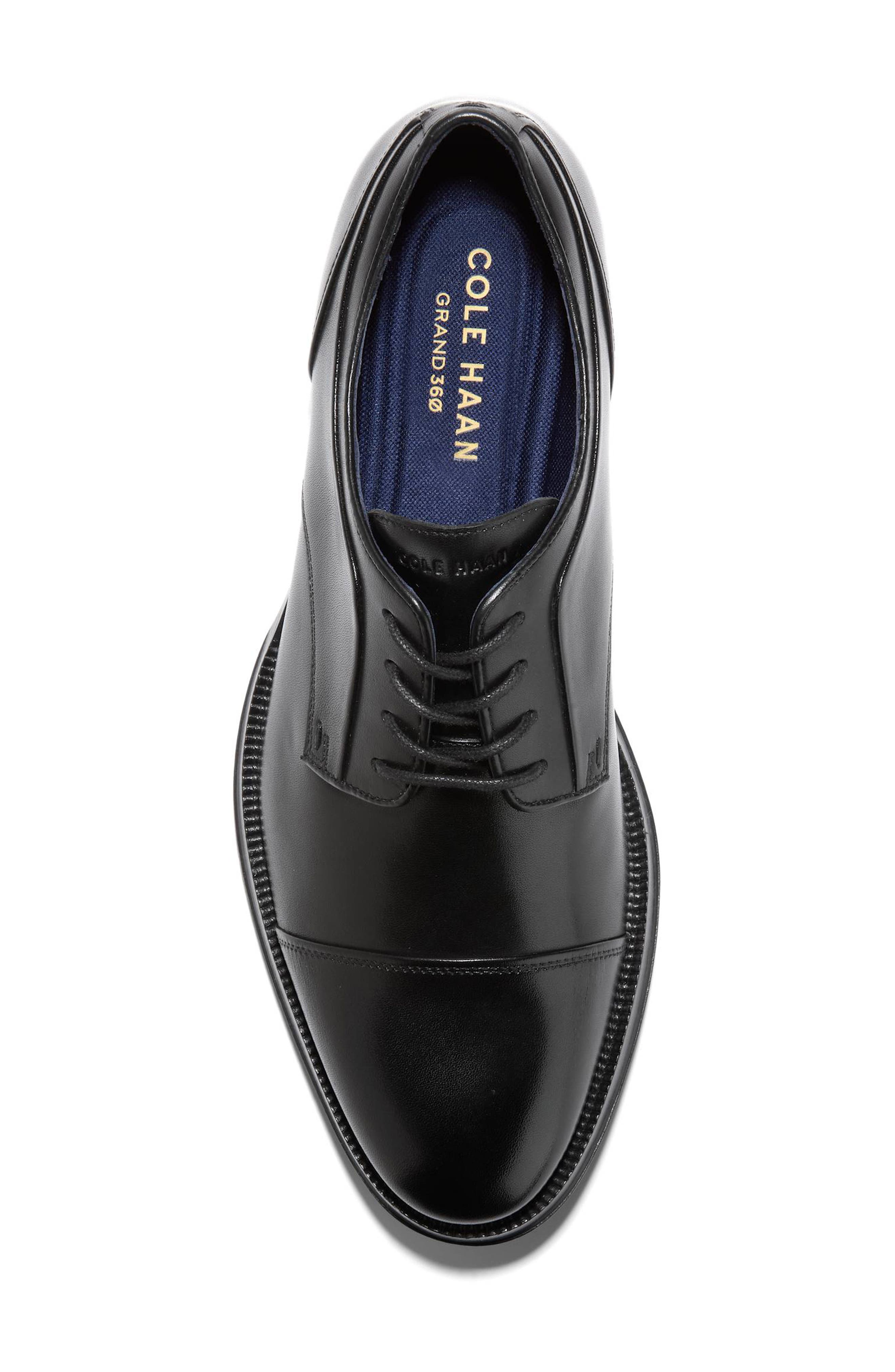 Cole Haan Carnegie Cap Toe Derby, Alternate, color, Black
