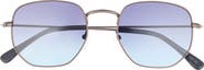 Cole Haan 51mm Polarized Angular Round Sunglasses