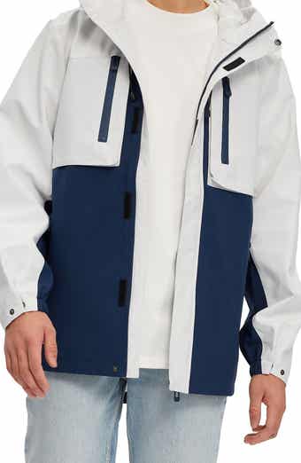 Noize Elliott Water Resistant Two Tone Hooded Jacket