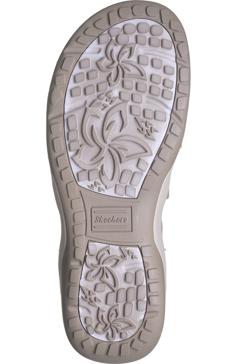 SKECHERS Reggae Slim Swift-Fit Sandal, Alternate, color, Taupe