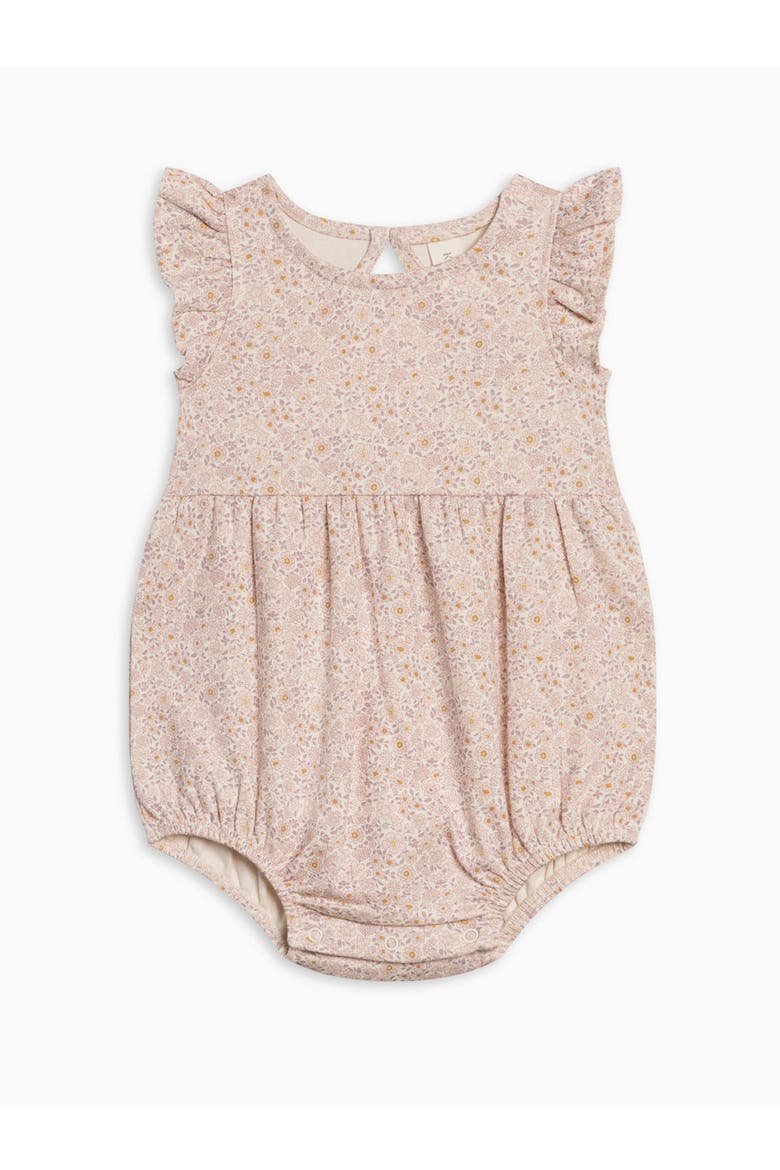 Sommer Organic Tank Romper, Main, color, Primrose / Fog + Shell