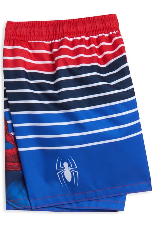 Marvel Spider-man Upf 50+ Swim Trunks In Multi