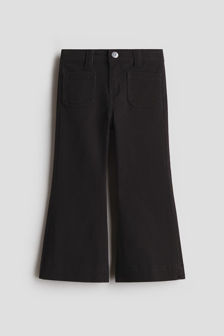 Flared Jeans, Main, color, Black