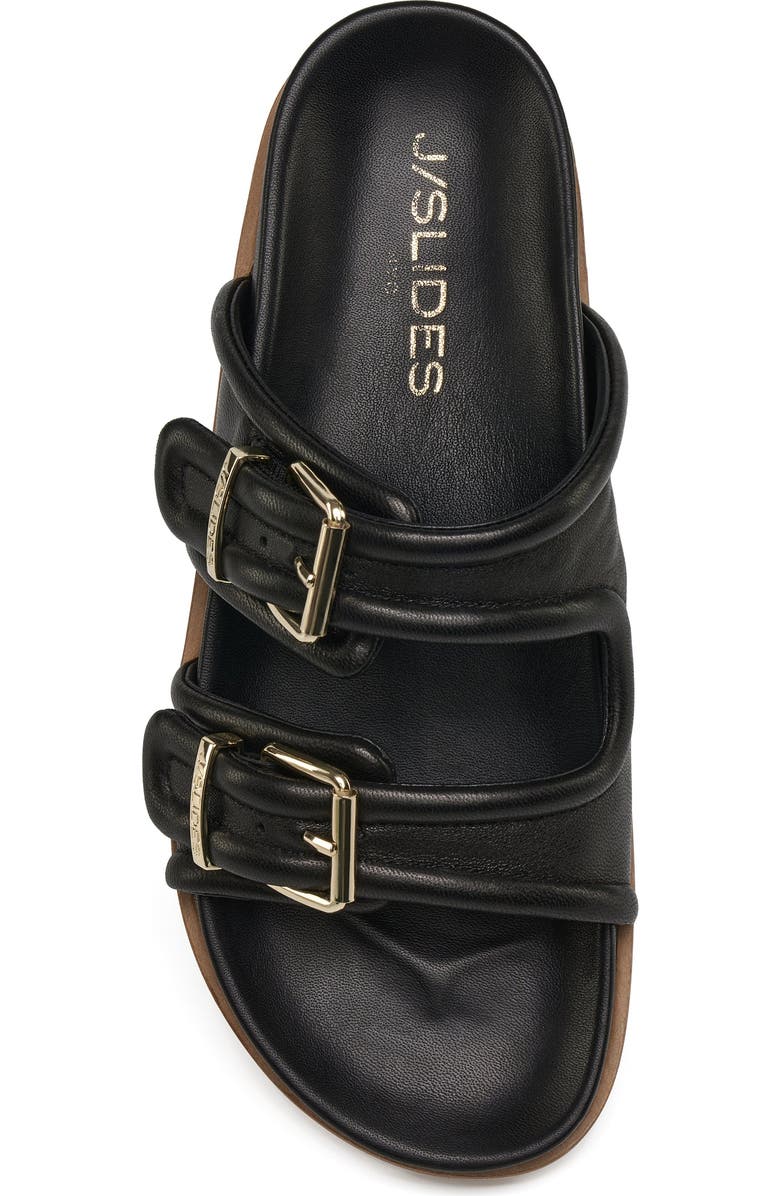 JSlides Footwear Roux Sandal, Alternate, color, Black