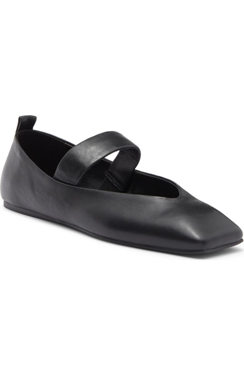 Tony Bianco Hawaii Mary Jane Flat, Main, color, Black Nappa
