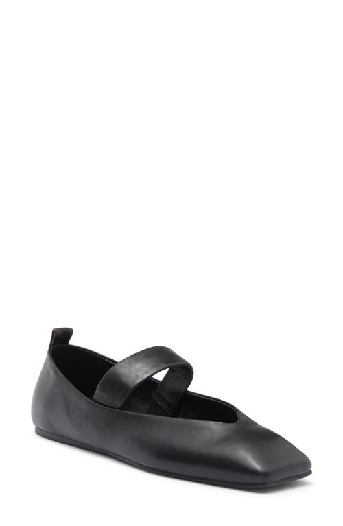 Tony Bianco Hawaii Mary Jane Flat In Black Nappa