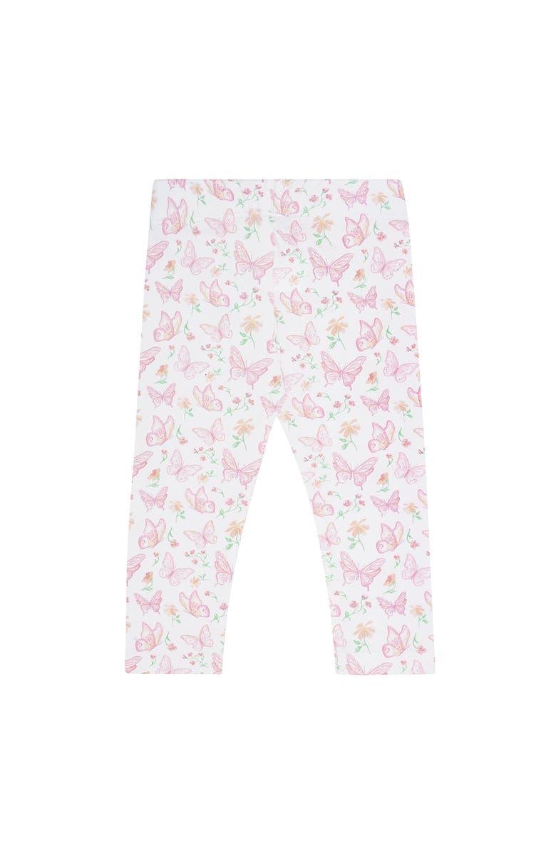 Nellapima Butterflies Tee-Leggings Set - Toddler & Little Kid, Alternate, color, Pink