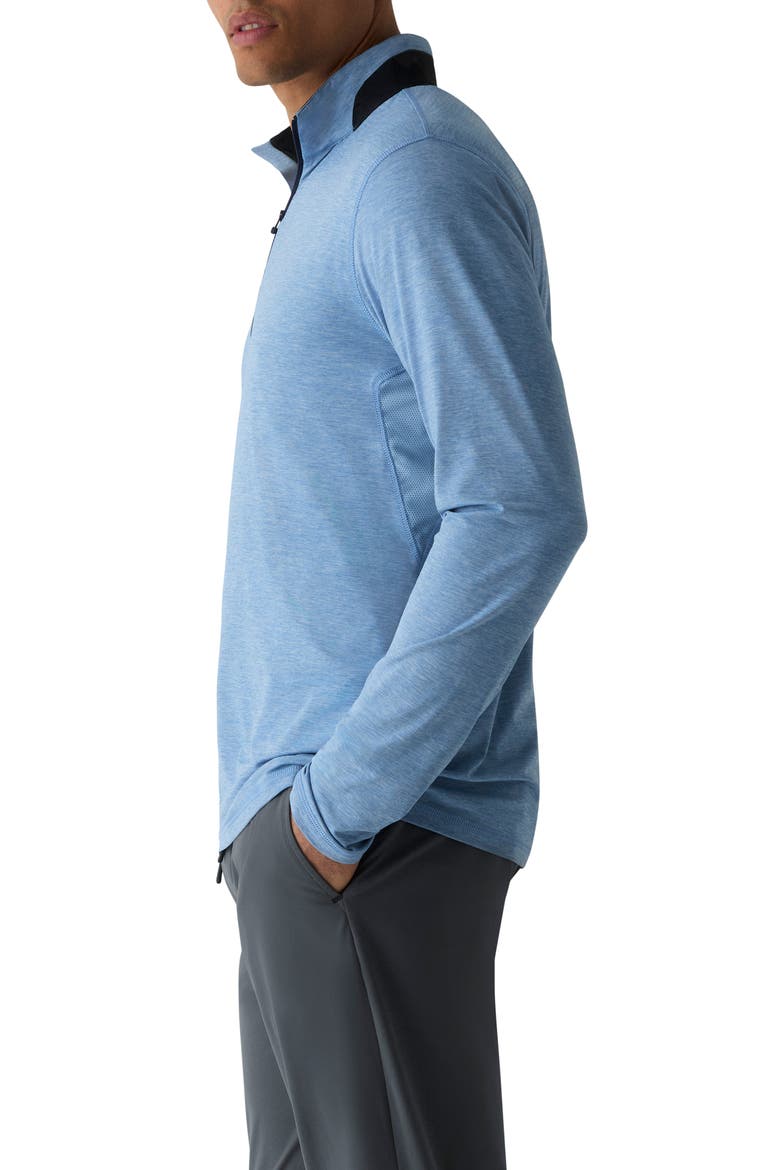 Guide Sport Quarter Zip Golf Pullover, Alternate, color, COYOTE